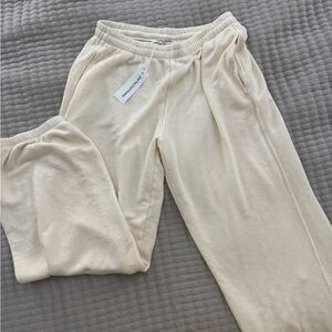 Brand new perfectwhitetee johnny sweatpants size m with tag in sugar